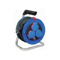 Brennenstuhl 15m H05RR-F 3G1,5 3AC outlet(s) 15m Zwart, Blauw, Rood power uitbreiding - thumbnail