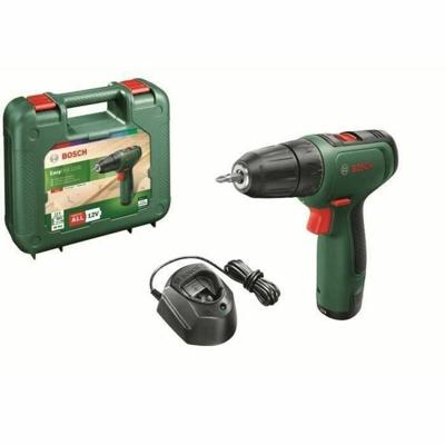 Bosch Groen Easy Drill 1200 Accu Schroefboormachine | 12 V | 30 Nm | 2 x 1,5 Ah accu + lader | In transportkoffer - 06039D3007