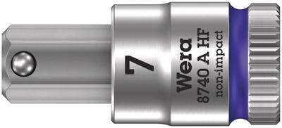 Wera 8740 A 05003341001 Inbus Dopsleutel-bitinzet Houderfunctie 7 mm 1/4 7 mm 1/4 (6,3 mm)