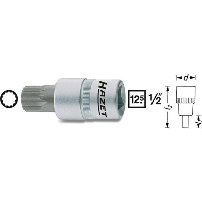 HAZET dopsleutelbit "990" screwdriver insert .