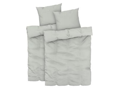 LIVARNO home 2 Satijnen dekbedovertrekken 140 x 200 cm (Groen)