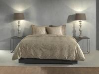 Zo! Home Zo! Home Fiori di Satinado Dekbedovertrek 200x200/220 Forest Sand - thumbnail