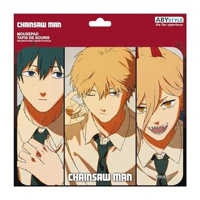 Chainsaw Man Flexible Mousepad - Denji, Aki & Power