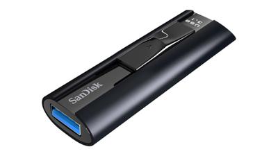 SanDisk Cruzer Extreme PRO® USB-stick 128 GB Zwart SDCZ880-128G-G46 USB-A 3.2 Gen 2 SanDisk Cruzer Extreme PRO® USB-stick 128 GB Zwart SDCZ880-128G-G46 USB-A 3.2 Gen 2