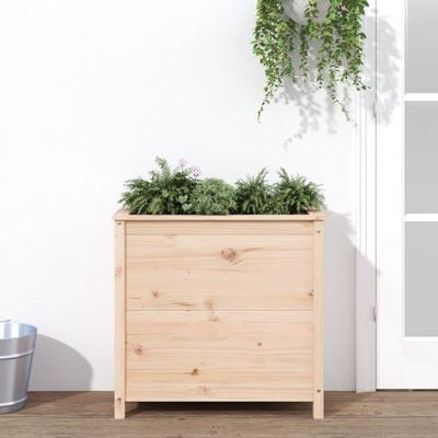 VidaXL Plantenbak 82,5x40x78 cm massief grenenhout VidaXL Plantenbak 82,5x40x78 cm massief grenenhout
