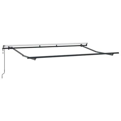 VidaXL Zijde frame antraciet 3,5 x 2 m metaal