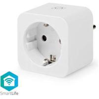 Nedis SmartLife Slimme Stekker | Zigbee 3.0 | Energiemeter | 3680 W | Hybrid (CEE 7/7) | Android / IOS Smart home accessoire - thumbnail