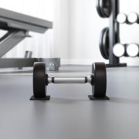 Rubberen Pad Zwart Rubber - thumbnail