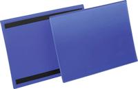 Durable Etikettenhouder | B297xH210mm blauw | magnetisch | pak a 50 stuks - 174507 174507 - thumbnail
