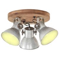 VidaXL Plafondlamp industrieel 25 w e27 42x27 cm zilverkleurig - thumbnail