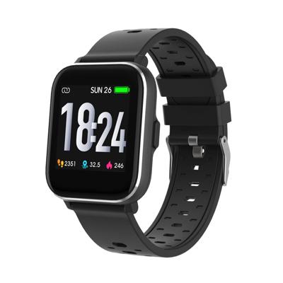 Denver Sw-163 Smartwatch Met Touchscreen En Hartslagmeter Zwart Denver Sw-163 Smartwatch Met Touchscreen En Hartslagmeter Zwart
