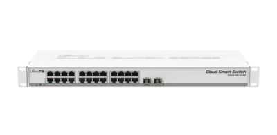 Mikrotik CSS326-24G-2S+RM netwerk-switch Managed Gigabit Ethernet (10/100/1000) Wit 1U Power over Et