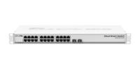 Mikrotik CSS326-24G-2S+RM netwerk-switch Managed Gigabit Ethernet (10/100/1000) Wit 1U Power over Et - thumbnail