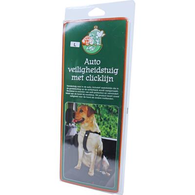 Nylon veiligheidstuig 25 mm/H60-B80 cm zwart Gebr. de Boon - Gebr de boon