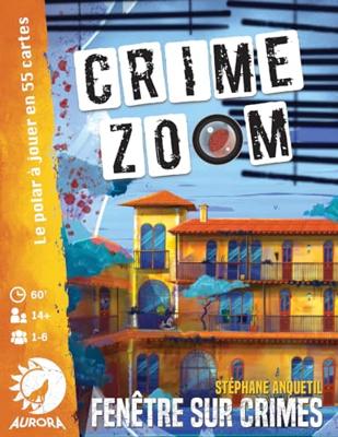 Bordspel Asmodee Crime Zoom Fenêtre sur Crimes (FR)