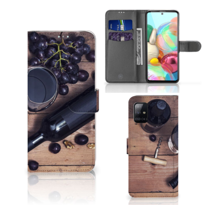 Samsung Galaxy A71 | Book Cover | Wijn