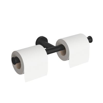 Toiletrolhouder Hotbath Cobber Mat Zwart Toiletrolhouder Hotbath Cobber Mat Zwart