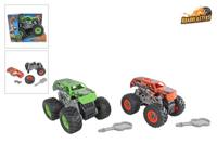 Big Wheel Truck met schroeffunctie 12cm - thumbnail