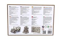 Wooden City wereldkaart 83 x - thumbnail