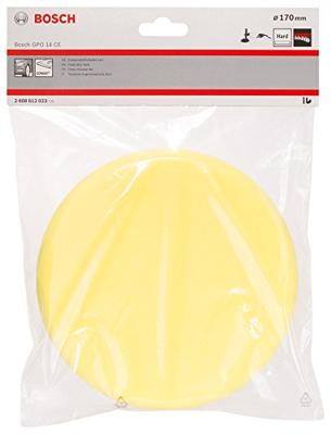 Bosch Accessories 2608612023 Schuimstofschijf hard (geel), diameter 170 mm Diameter 170 mm 1 stuk(s) Bosch Accessories 2608612023 Schuimstofschijf hard (geel), diameter 170 mm Diameter 170 mm 1 stuk(s)
