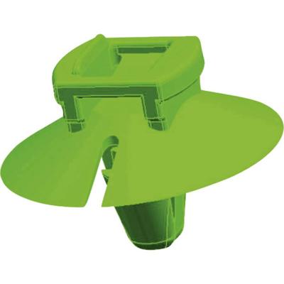 HellermannTyton 156-01697 T50RSFT6,5-HS-BK-D1 Kabelbinder 200 mm 4.60 mm Zwart Met spreidanker en plaat 1 stuk(s)