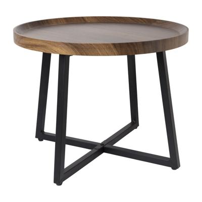 Bijzettafel Max - MDF/metaal - ø50x39 cm Bijzettafel Max - MDF/metaal - ø50x39 cm