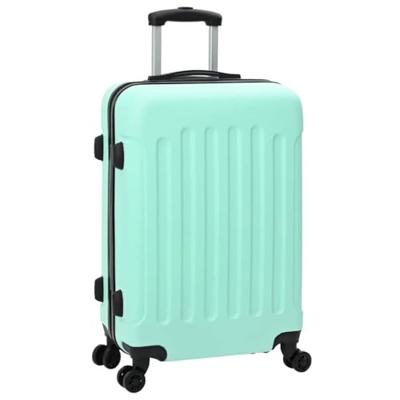 VidaXL Koffer met slot 3 pcs mintgroen 50 x 31 x 78 cm abs kunststof VidaXL Koffer met slot 3 pcs mintgroen 50 x 31 x 78 cm abs kunststof