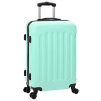 VidaXL Koffer met slot 3 pcs mintgroen 50 x 31 x 78 cm abs kunststof - thumbnail