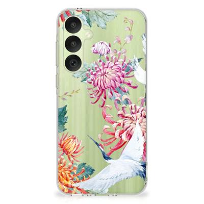 Samsung Galaxy A35 | TPU Hoesje | Bird Flowers