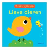 Deltas Vrolijk kijkboekje lieve dieren - thumbnail