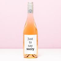 Wijnfles Just To Say Sorry - Rosé (Blush Rosé) - thumbnail