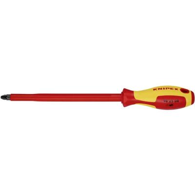Knipex 98 25 04 VDE Kruiskop schroevendraaier PZ 4 Koplengte: 200 mm DIN EN 60900