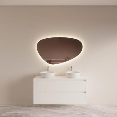 Badmeubelset BWS Riga Met Topplaat 120 cm Mat Wit