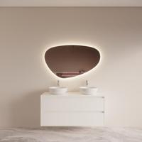 Badmeubelset BWS Riga Met Topplaat 120 cm Mat Wit - thumbnail