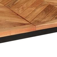 Eettafel 140x70x75 cm massief acaciahout - thumbnail