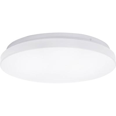 LED Plafondlamp - Aigi Alona - Opbouw Rond - 12W - Helder/Koud Wit 6500K - Mat Wit - Kunststof LED Plafondlamp - Aigi Alona - Opbouw Rond - 12W - Helder/Koud Wit 6500K - Mat Wit - Kunststof