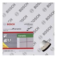 Bosch Accessoires Diamantdoorslijpschijf Standard for Ceramic 115 x 22,23 x 1,6 x 7 mm 10st - 2608603231 - thumbnail