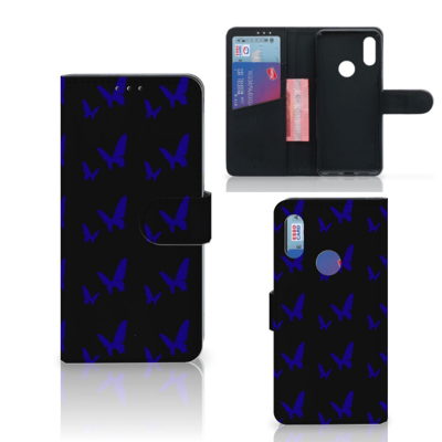 Xiaomi Redmi 7 Telefoon Hoesje Vlinder Patroon Xiaomi Redmi 7 Telefoon Hoesje Vlinder Patroon