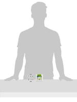 Kopp 303113081 Frame 1-voudig Europa Arctisch-wit, Mat 1 stuk(s) - thumbnail