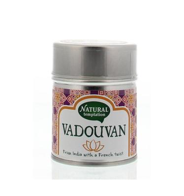Natural Temptation Natural Temptation Vadouvan Blikje Natural Spices Bio (50g) Natural Temptation Natural Temptation Vadouvan Blikje Natural Spices Bio (50g)