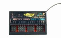 14-kanaals ontvanger Carson Modellsport Reflex Stick Multi Pro 2,4 GHz - thumbnail