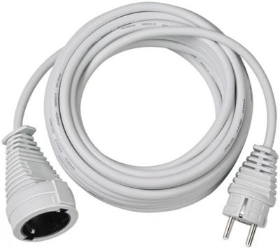 Brennenstuhl 1168460 230V Stroom Verlengkabel Schuko CEE7/7 Male/Female Wit - 10 meter