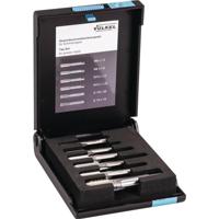 Völkel 47008 Schroefdraadsnijderset HSS-G Metrisch M6 x 1, M8 x 1, M10 x 1, M10 x 1.25, G1/8, G1/4 - thumbnail