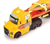 Dickie vrachtwagen met speedboot - thumbnail