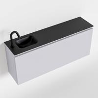 MONDIAZ OLAN 120cm toiletmeubel cale. LEX wastafel urban links 1 kraangat - thumbnail