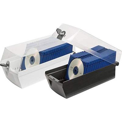 HAN CD-box 60 CDs/DVDs/Blu-rays Kunststof, Polystereen Lichtgrijs 1 stuk(s) (b x h x d) 168 x 150 x 365 mm 9260-11