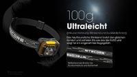NiteCore HA13 Hoofdlamp LED werkt op batterijen 350 lm - thumbnail