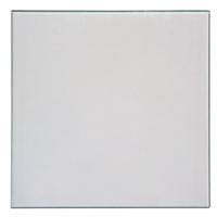HDD Pro Glas retro vierkant doorzichtig 255x255x6mm - thumbnail