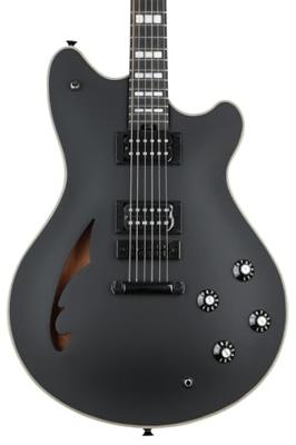 EVH SA-126 Special Stealth Black semi-akoestische gitaar met koffer