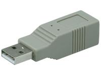 Monoprice USB 2.0 A/USB 2.0 B, M/F grijs - thumbnail